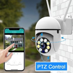 Вулична IP камера відеоспостереження Tnnian WIFI IP 2.0mp поворотна з віддаленим доступом YI IoT